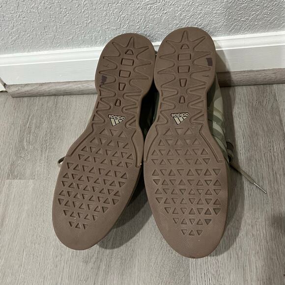 Adidas AdiPower Weightlifting Shoes Military Army Green Gum Size 11.5 RARE - Picture 8 of 9